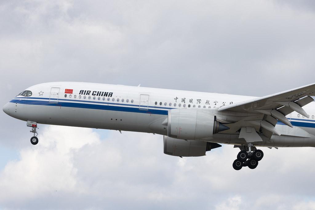 Frankfurt Airport: Air China (CA / CCA) | Airbus A350-941 A359 | B-322Y | MSN 474