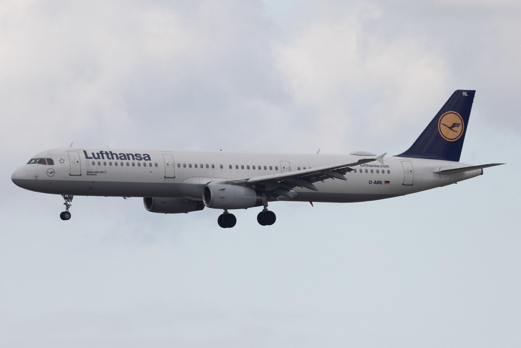 Frankfurt Airport: Lufthansa (LH / DLH) | Airbus A321-131 A321 | D-AIRL | MSN 0505
