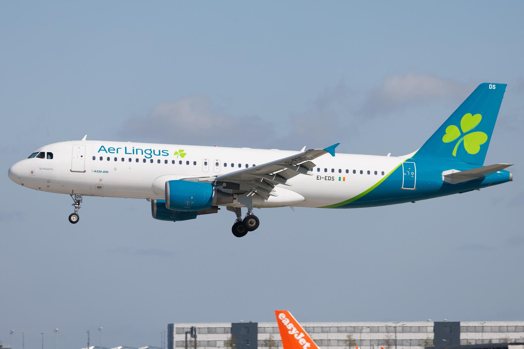 Flughafen Berlin Brandenburg: Aer Lingus (EI / EIN) | Airbus A320-214 A320 | EI-EDS | MSN 3755