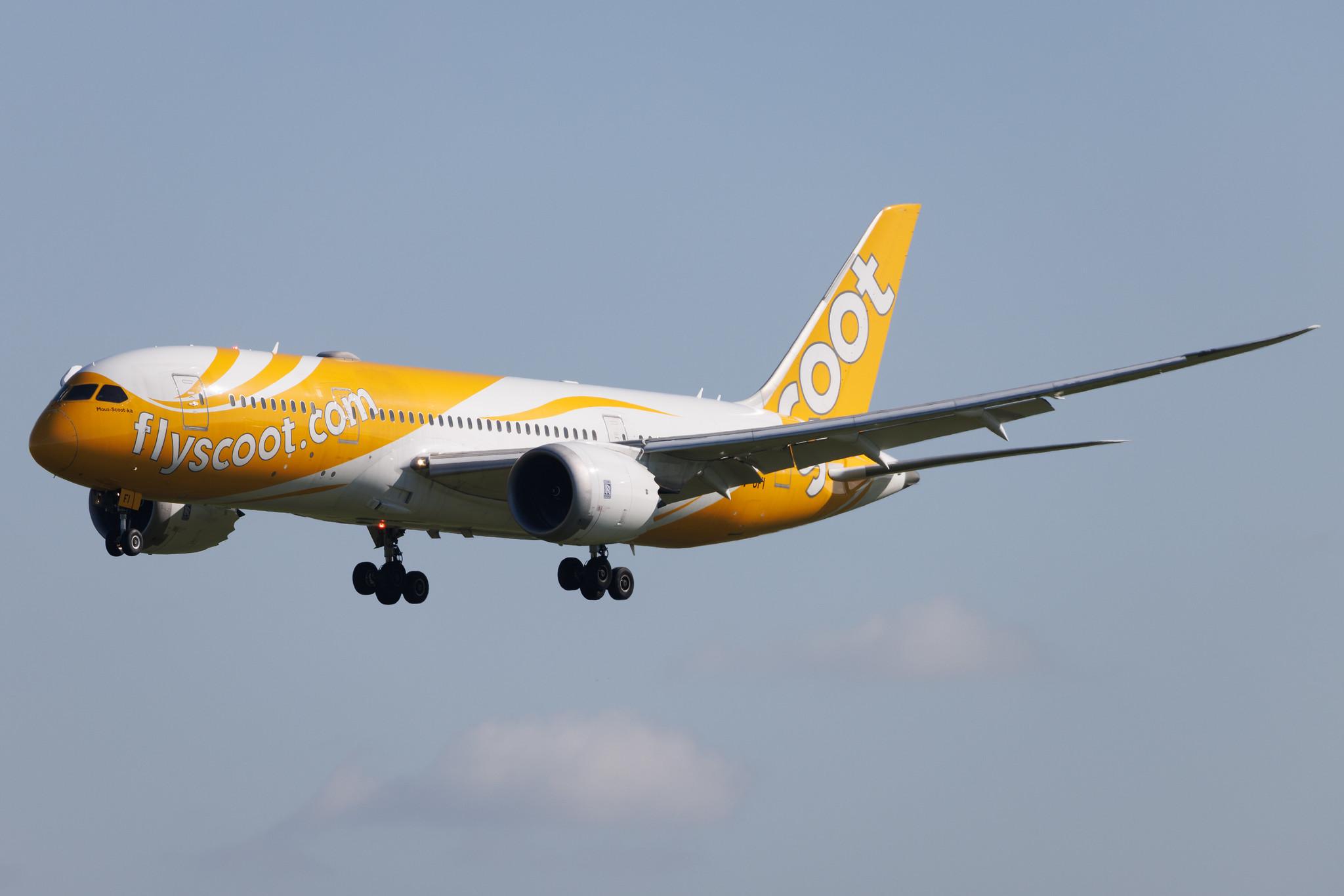 Flughafen Berlin Brandenburg: Scoot (TR / TGW) | Boeing 787-8 Dreamliner B788 | 9V-OFI | MSN 37125