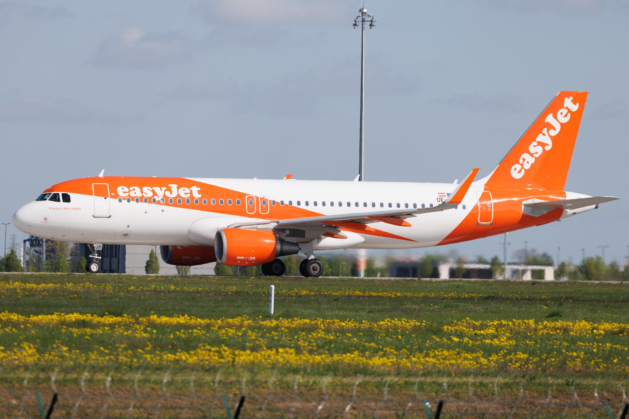 Flughafen Berlin Brandenburg: easyJet (U2 / EZY) | Operator: easyJet Europe | Airbus A320-214 A320 | OE-IJY | MSN 6541