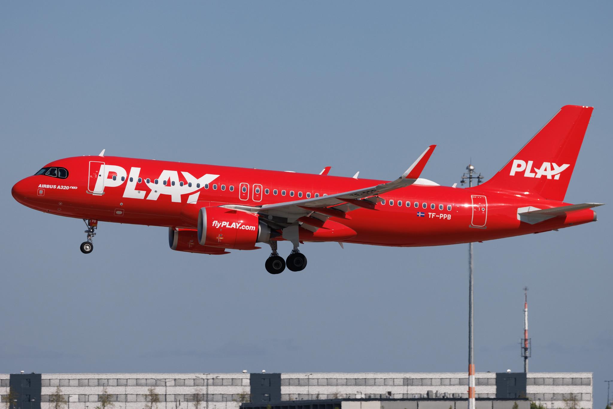 Flughafen Berlin Brandenburg: Play (OG / FPY) | Airbus A320-251N A20N | TF-PPB | MSN 10134