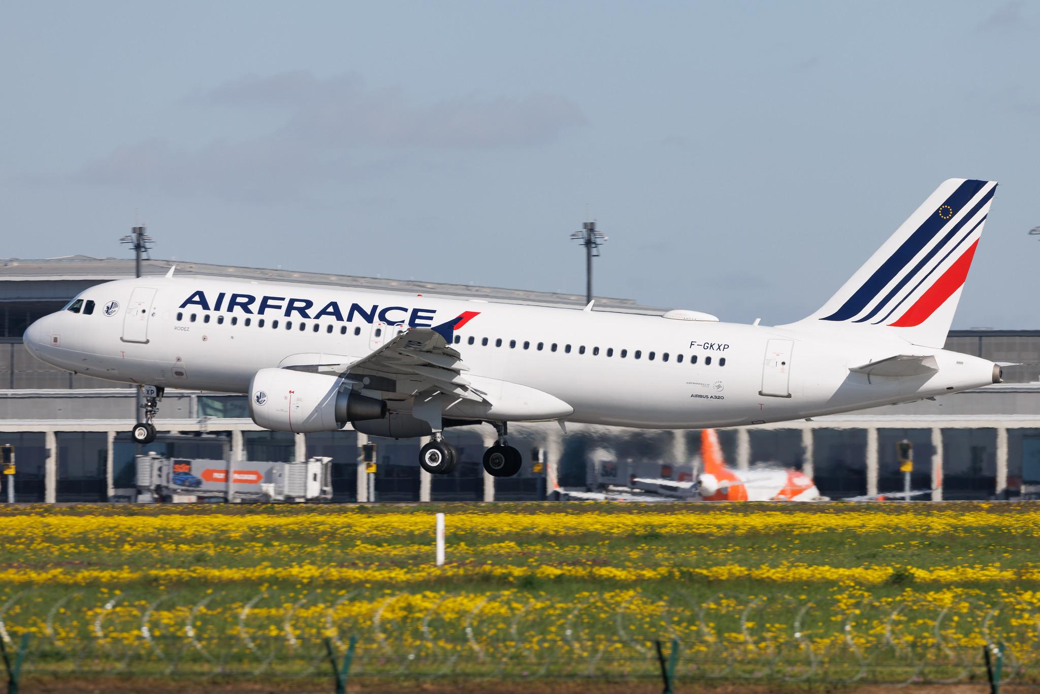 Flughafen Berlin Brandenburg: Air France (AF / AFR) | Airbus A320-214 A320 | F-GKXP | MSN 3470