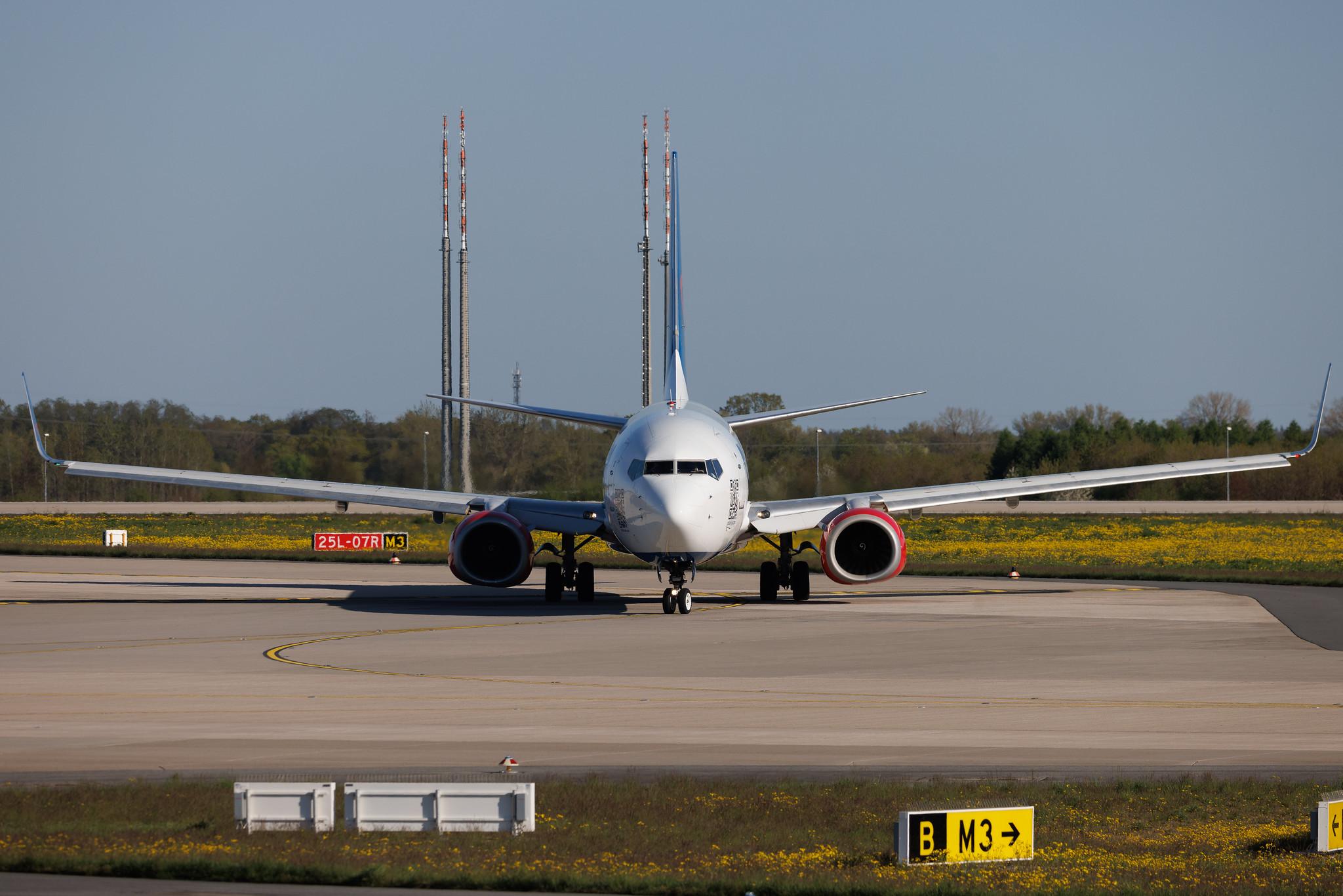 Flughafen Berlin Brandenburg: MGA (4M / MGH) | Operator: Mavi Gök Airlines | Boeing 737-8K5 B738 | TC-MGD | MSN 27984