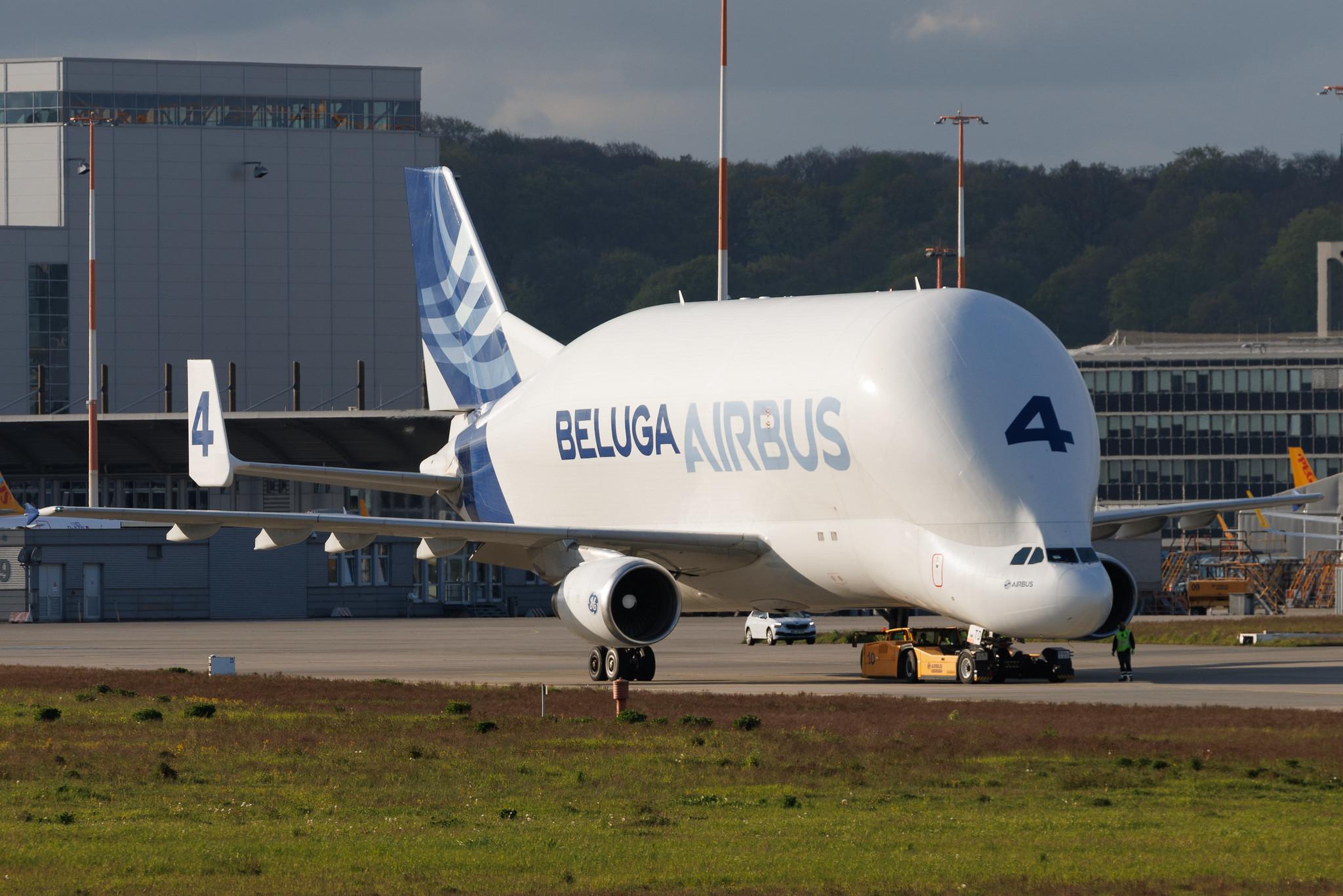 Hamburg Finkenwerder: Airbus Transport International (4Y / BGA) | Airbus A300-608ST Beluga A3ST | F-GSTD | MSN 776