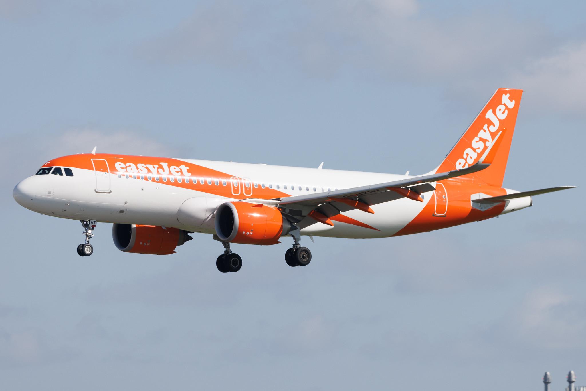 Flughafen Berlin Brandenburg: easyJet (U2 / EZY) | Airbus A320-251N A20N | G-UZHT | MSN 08662