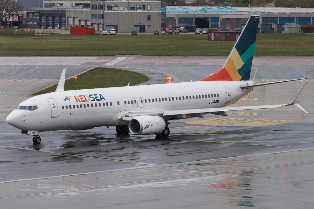 Hamburg Airport: Red Sea Airlines (RS / RSX) | Boeing 737-8Q8 B738 | SU-RSB | MSN 29369