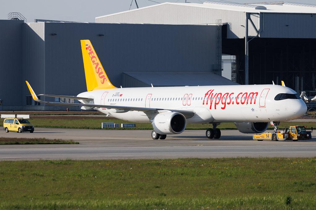Hamburg Finkenwerder: Pegasus (PC / PGT) | Airbus A321-251NX A21N | D-AVYU | TC-RDF | MSN 11225