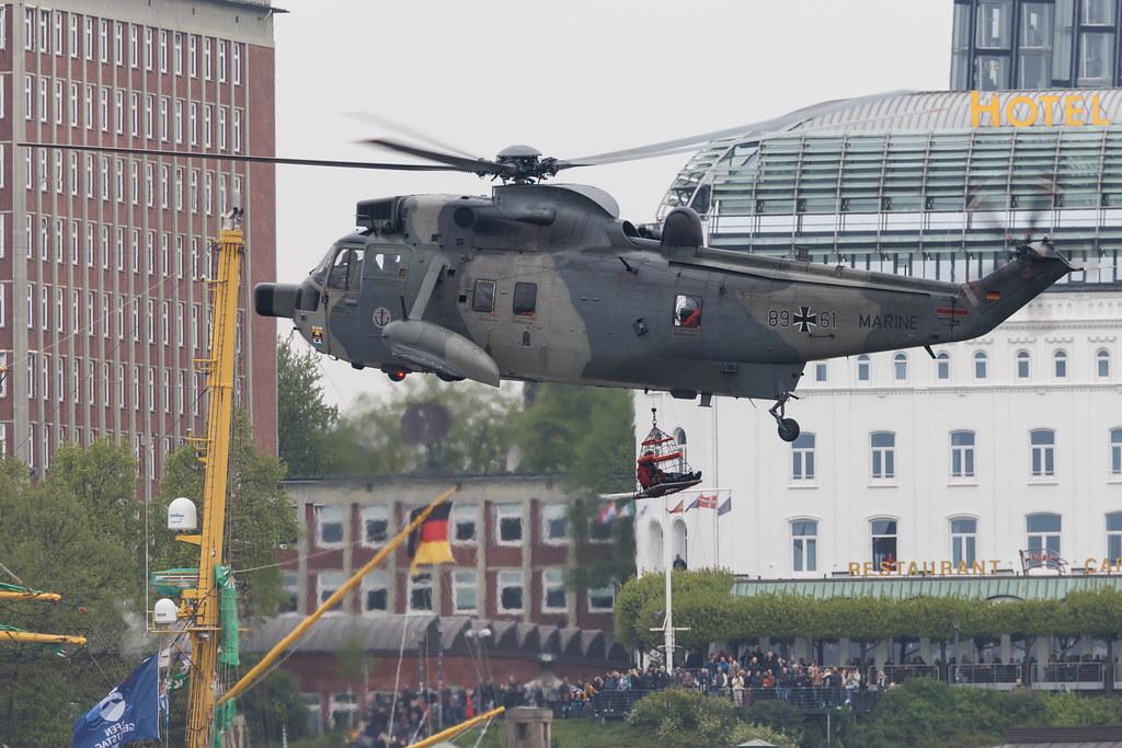 SOS Joint Rescue Operation: German Navy (/ GNY) | Westland Sea King Mk.41 | 89-61 | MSN WA830
