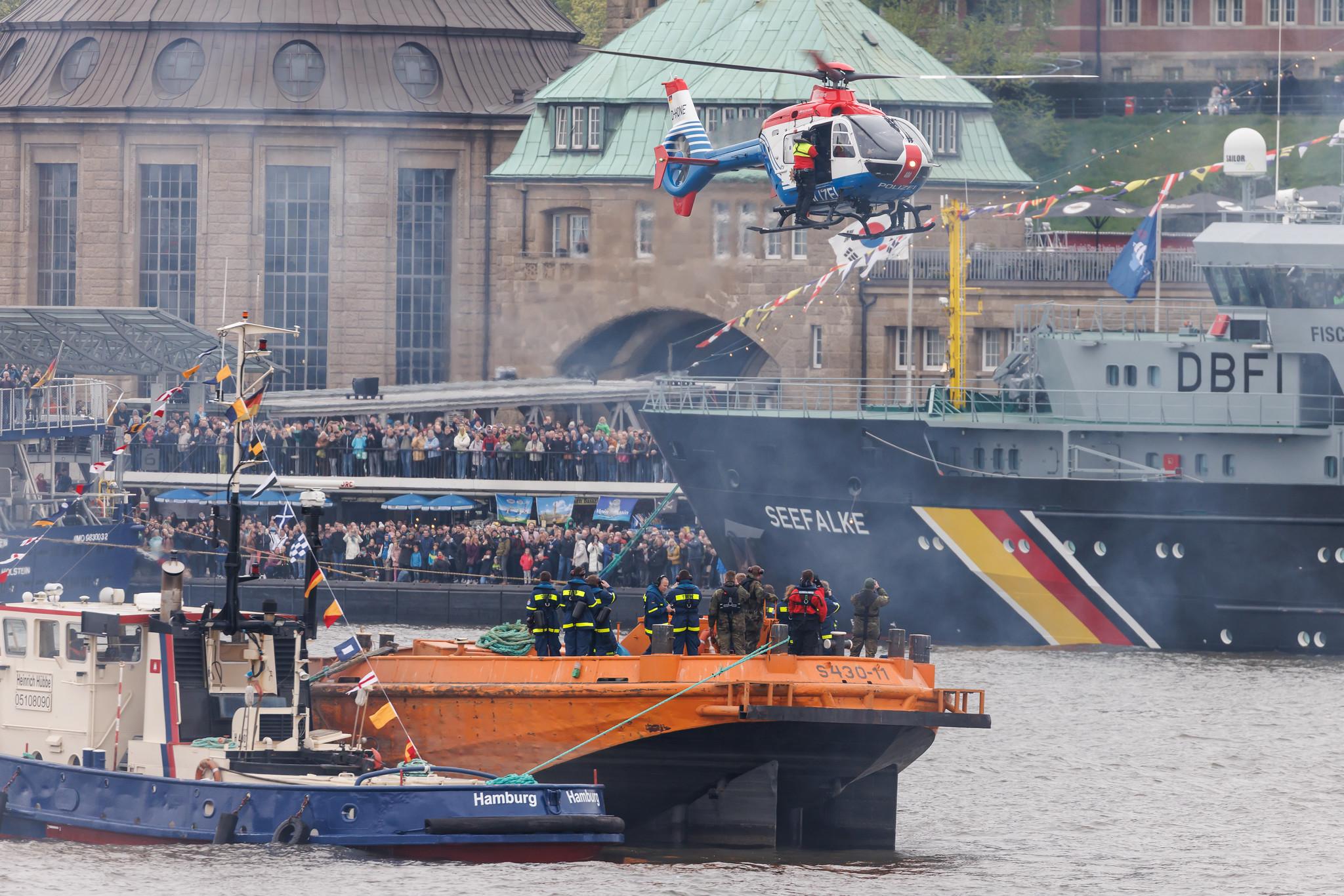 SOS Joint Rescue Operation: Polizei Hamburg | Airbus Helicopters H135 EC35 | D-HONE | MSN 0338