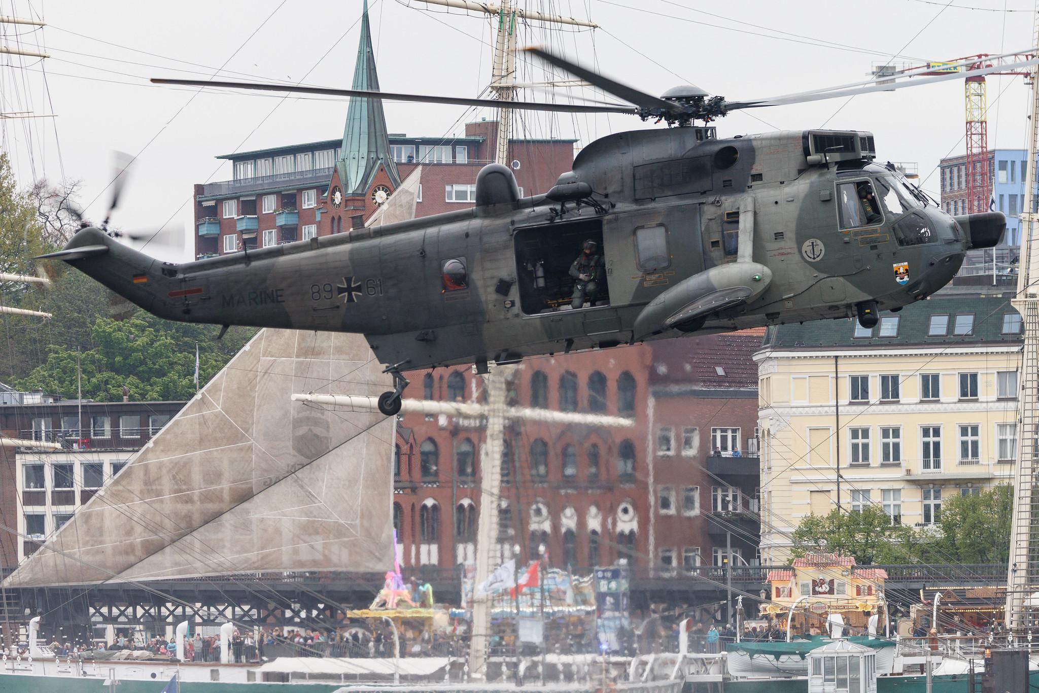 SOS Joint Rescue Operation: German Navy (/ GNY) | Westland Sea King Mk.41 | 89-61 | MSN WA830