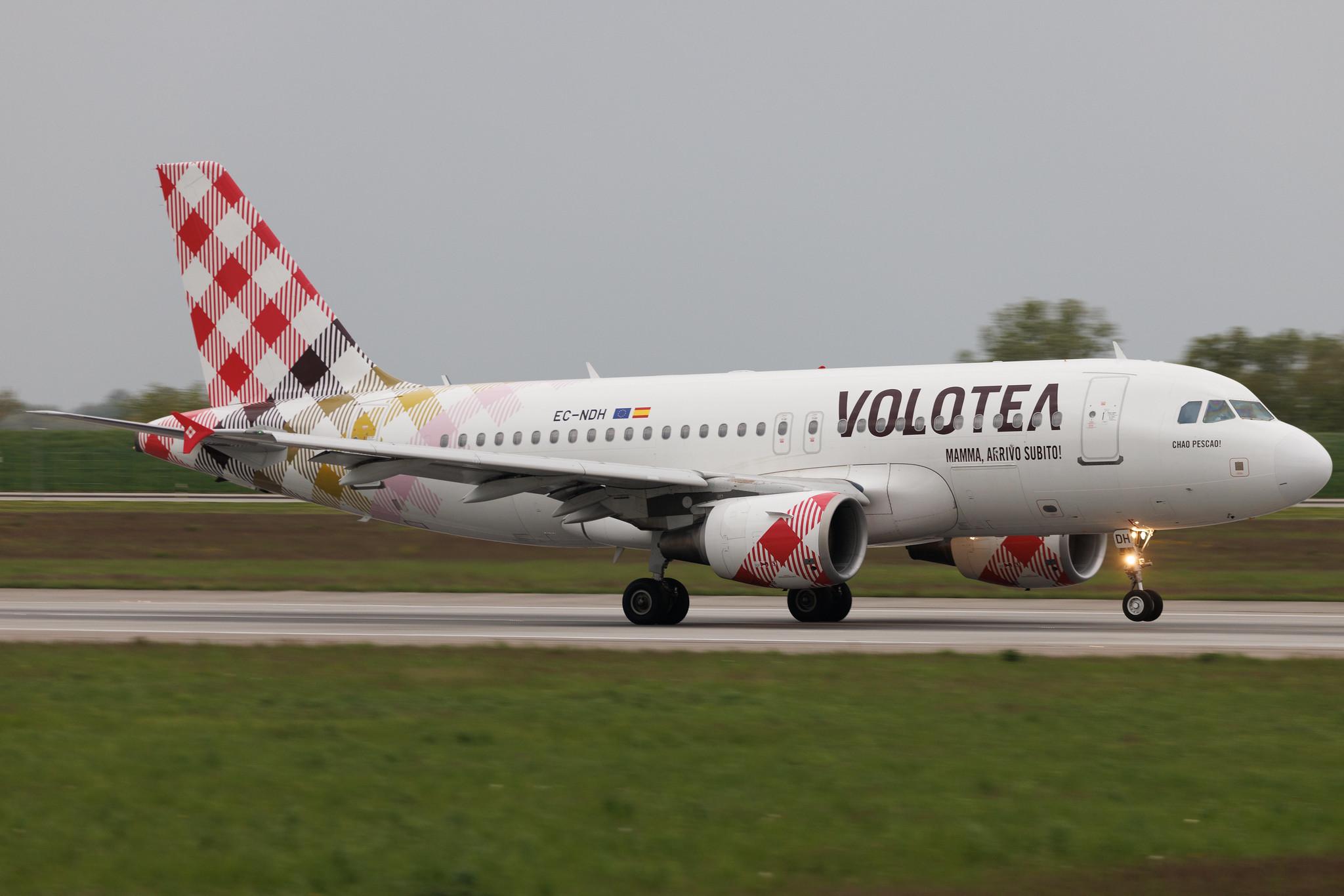 Hamburg Finkenwerder: Volotea (V7 / VOE) | Airbus A319-111 A319 | EC-NDH | MSN 03403