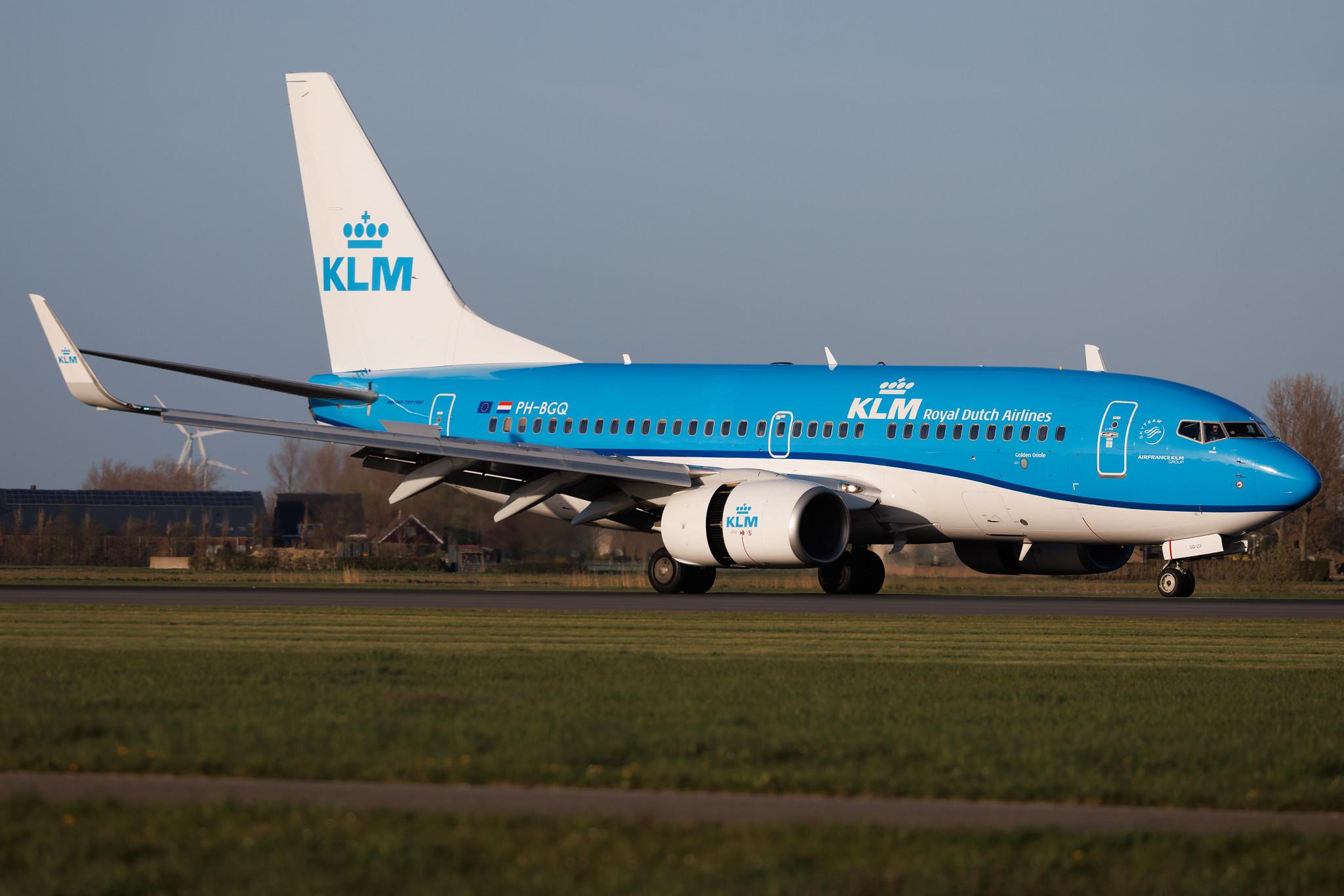 Amsterdam Schiphol: KLM (KL / KLM) | Boeing 737-7K2 B737 | PH-BGQ | MSN 39256