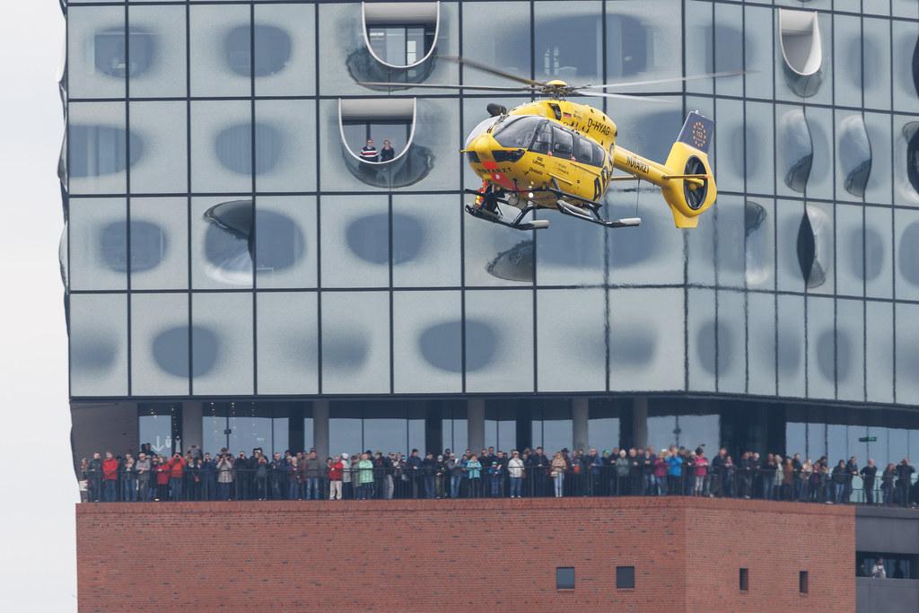 SOS Joint Rescue Operation: ADAC Luftrettung (/ CHX) | Operator: Germany - Air Ambulance |  Airbus Helicopters H145 EC45 | D-HYAG | MSN 20054