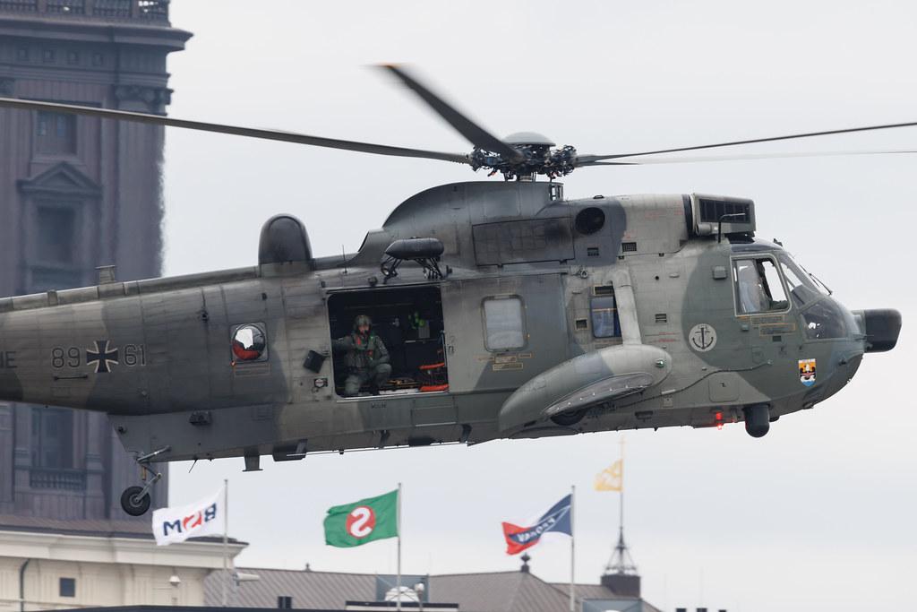 SOS Joint Rescue Operation: German Navy (/ GNY) | Westland Sea King Mk.41 | 89-61 | MSN WA830