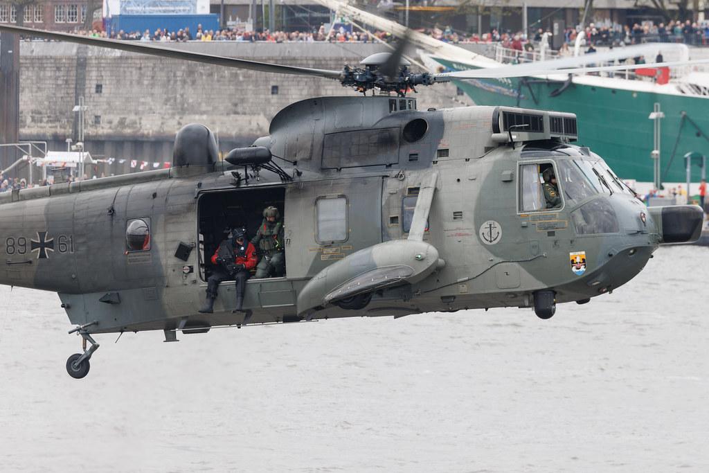 SOS Joint Rescue Operation: German Navy (/ GNY) | Westland Sea King Mk.41 | 89-61 | MSN WA830