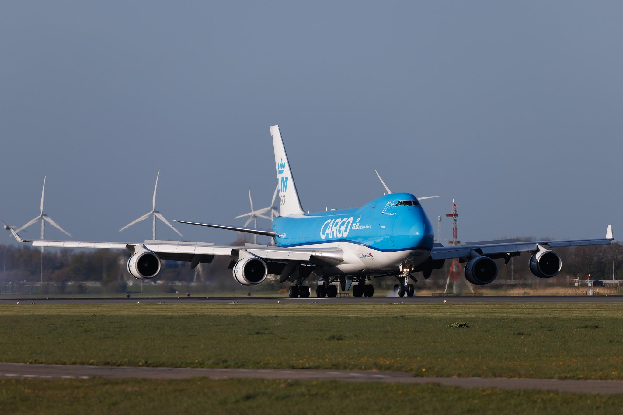 Amsterdam Schiphol: KLM Cargo (KL / KLM) | Operator: Martinair Holland | Boeing 747-406F(ER) B744 | PH-CKB | MSN 33695