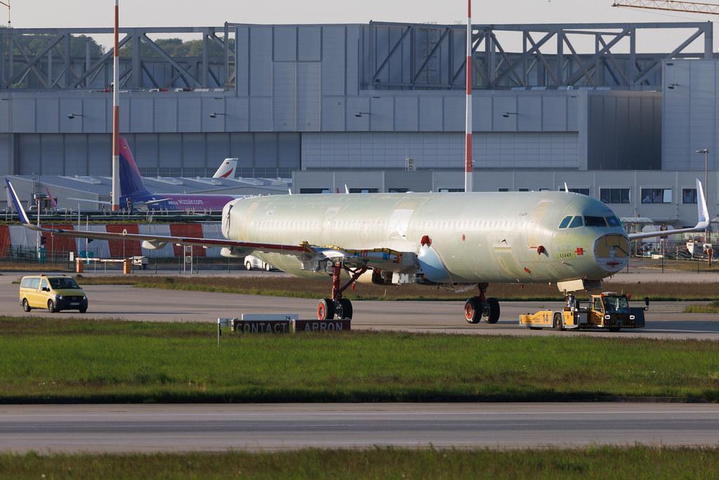 Hamburg Finkenwerder: IndiGo (6E / IGO) | Airbus A321-251NX A21N | D-AZAU | VT- | MSN 11449