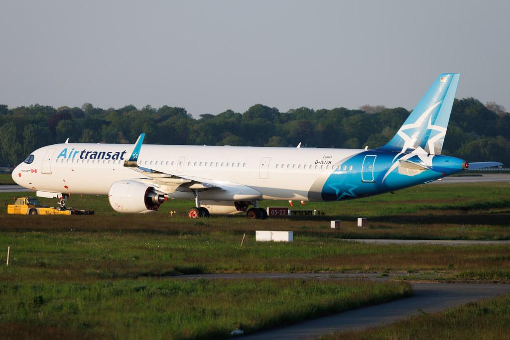 Hamburg Finkenwerder: Air Transat (TS / TSC) | Airbus A321-271NX A21N | D-AVZB | C-GOIX | MSN 11363