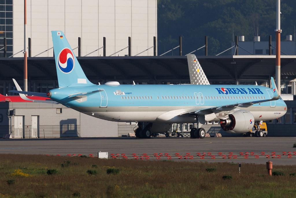 Hamburg Finkenwerder: Korean Air Lines | Airbus A321-272NX A21N | D-AZAF | HL8529 | MSN 11296