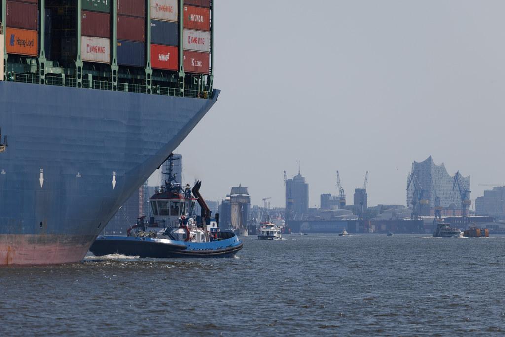 Hamburg Finkenwerder: Schlepper Fairplay IX
