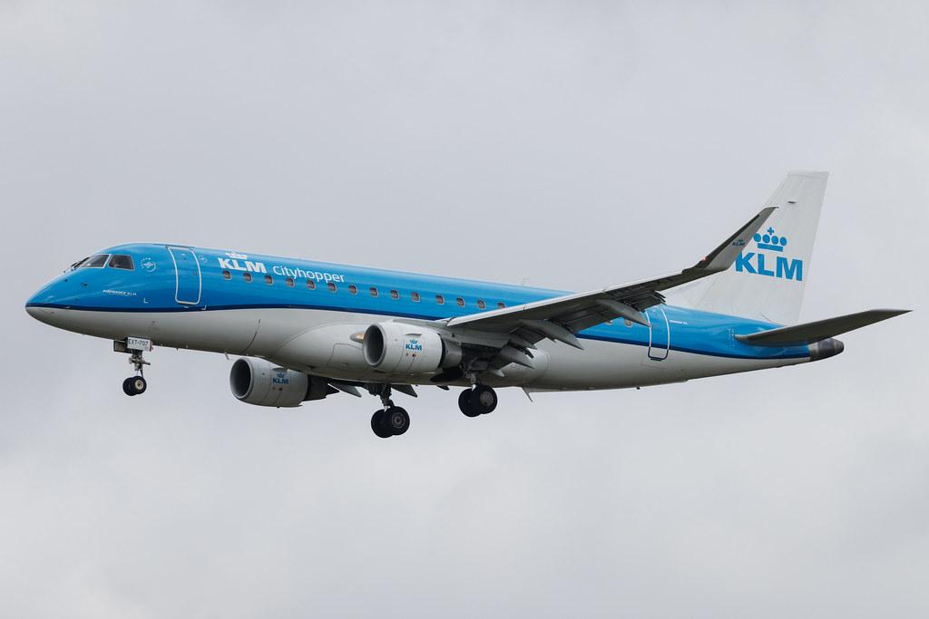 Amsterdam Schiphol: KLM (KL / KLM) | Operator: KLM Cityhopper | Embraer E175STD E75S | PH-EXT | MSN 17000707