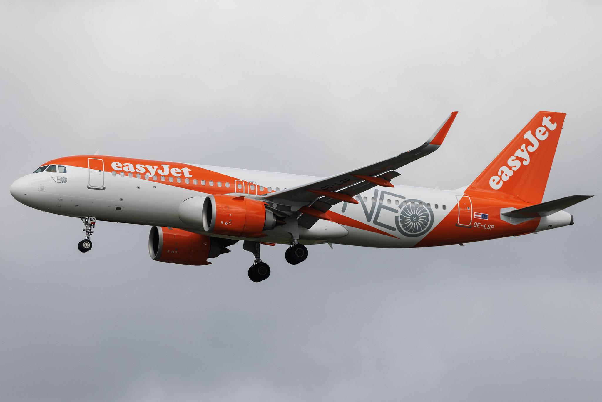 Amsterdam Schiphol: easyJet (U2 / EZY) | Livery: NEO Livery | Operator: easyJet Europe | Airbus A320-251N A20N | OE-LSP | MSN 11244