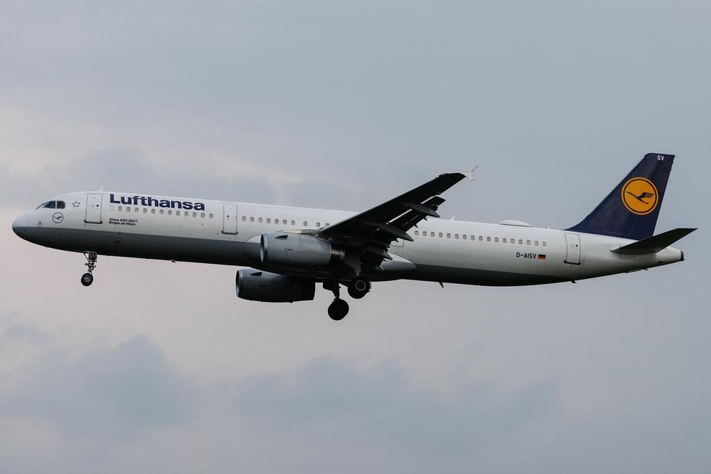 Hamburg Airport: Lufthansa (LH / DLH) | Airbus A321-231 A321 | D-AISV | MSN 4050
