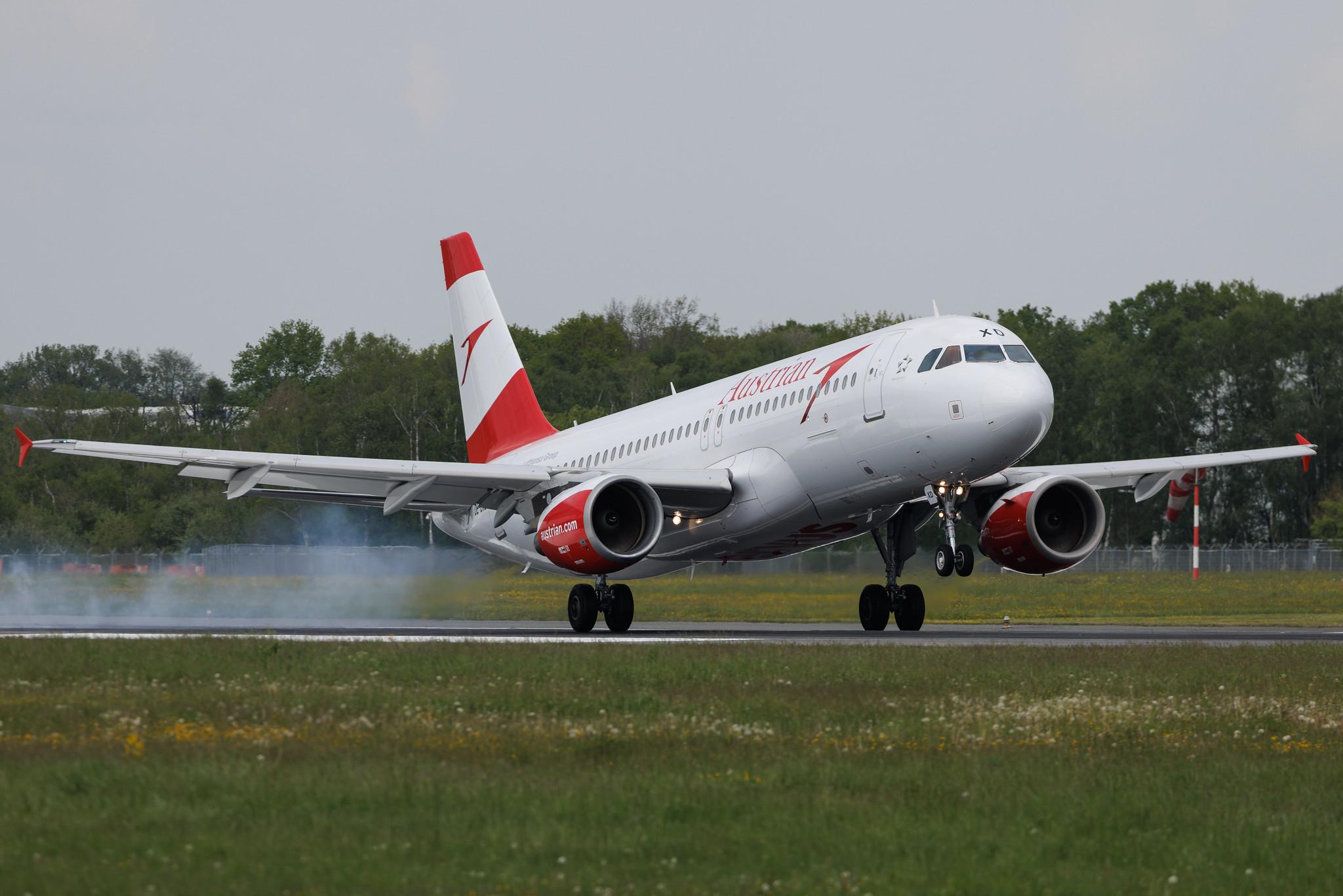 Hamburg Airport: Austrian Airlines (OS / AUA) | Airbus A320-216 A320 | OE-LXD | MSN 3515