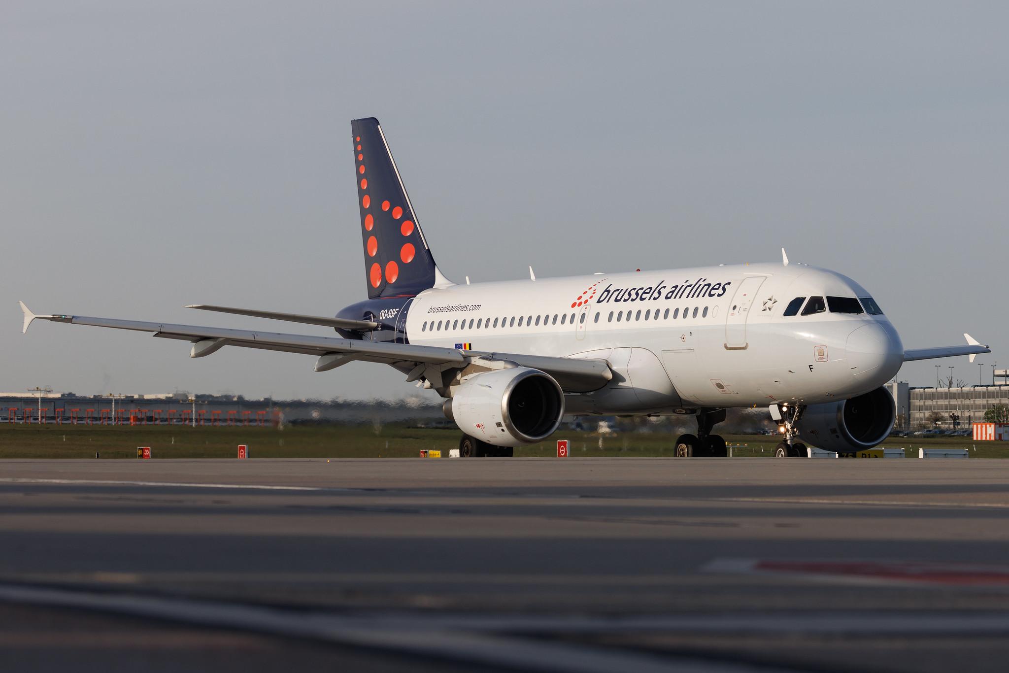 Hamburg Airport: Brussels Airlines (SN / BEL) | Airbus A319-111 A319 | OO-SSF | MSN 2763