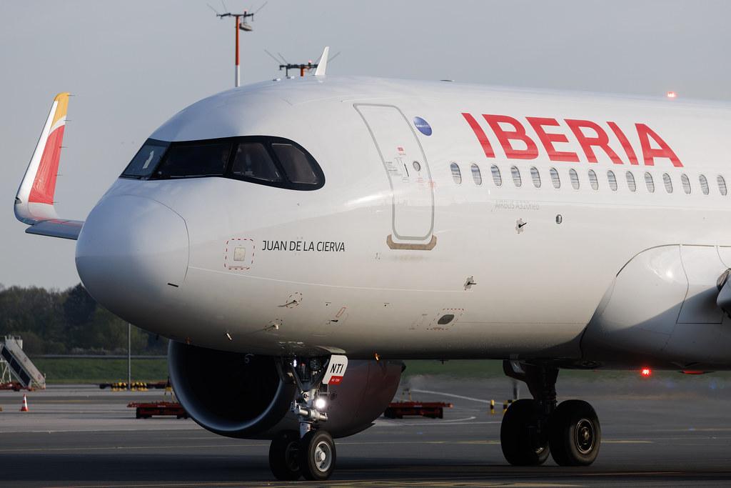 Hamburg Airport: Iberia (IB / IBE) | Airbus A320-251N A20N | EC-NTI | MSN 10706