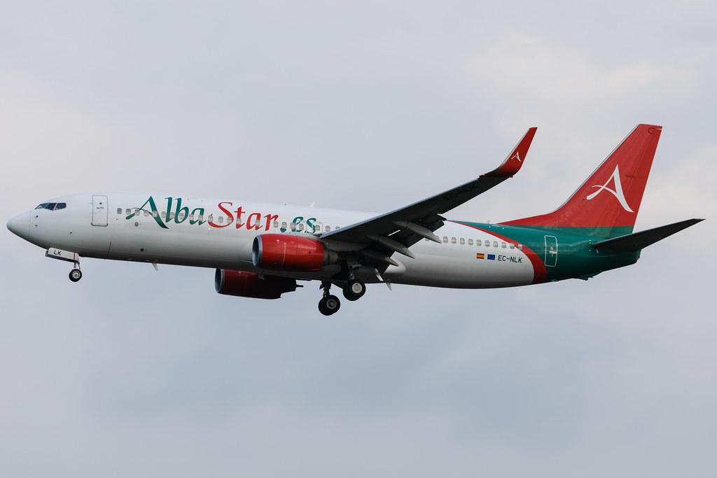 Hamburg Airport: AlbaStar (AP / LAV) | Boeing 737-81M B738 | EC-NLK | MSN 33104