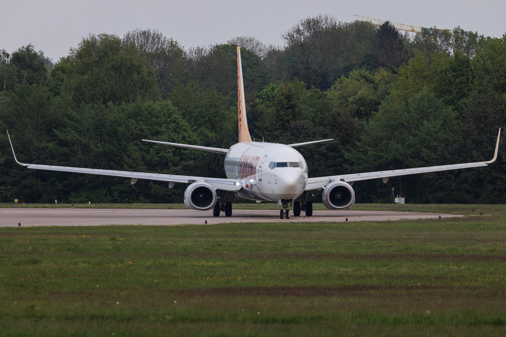 Hamburg Airport: Pegasus Airlines (PC / PGT) | Boeing 737-8H6 B738 | TC-CPY | MSN 41767