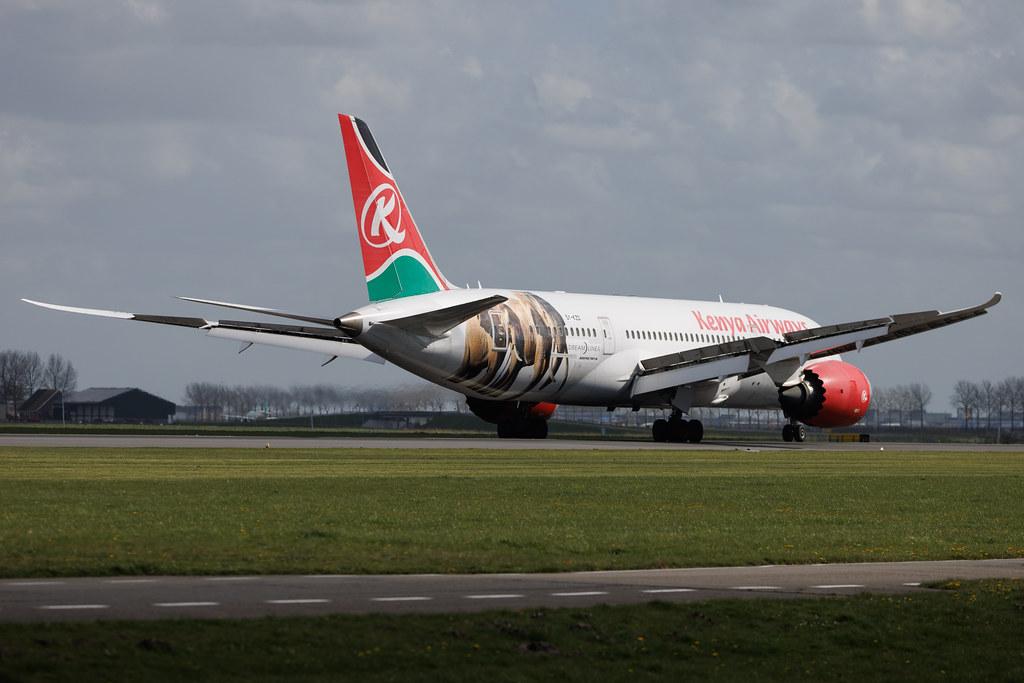 Amsterdam Schiphol: Kenya Airways (KQ / KAQ) | Livery: Come Live The Magic Livery | Boeing 787-8 Dreamliner B788 | 5Y-KZD | MSN 36041