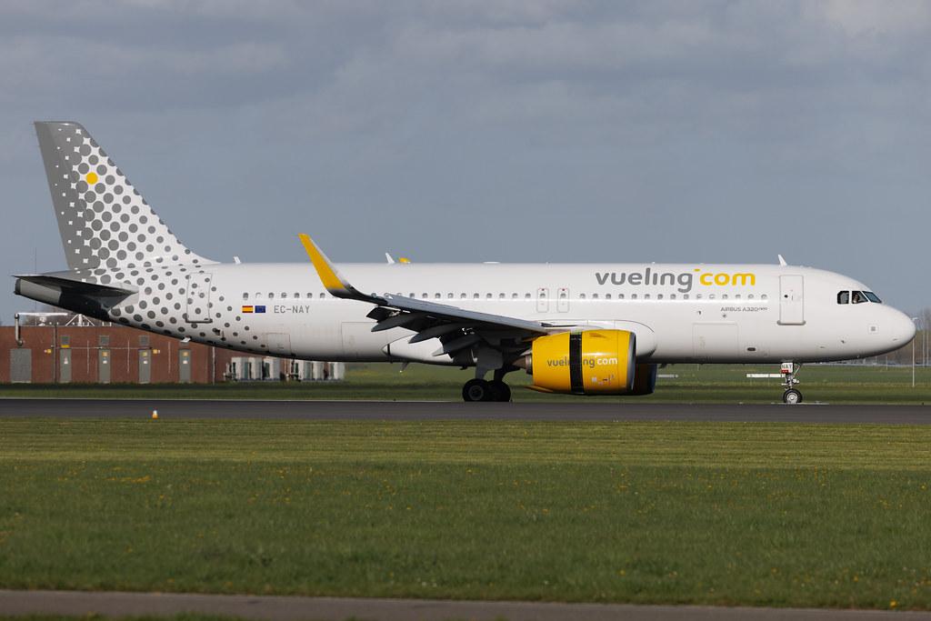 Amsterdam Schiphol: Vueling (VY / VLG) | Airbus A320-271N A20N | EC-NAY | MSN 8601