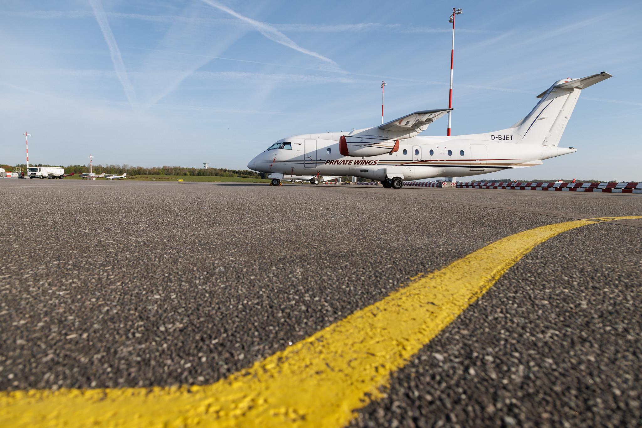 Hamburg Airport: Private Wings (8W / PWF) | Dornier 328-310 Jet J328 | D-BJET | MSN 3207
