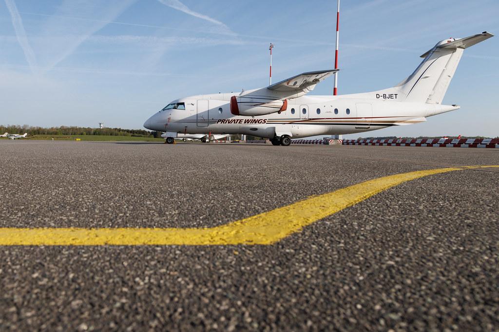 Hamburg Airport: Private Wings (8W / PWF) | Dornier 328-310 Jet J328 | D-BJET | MSN 3207