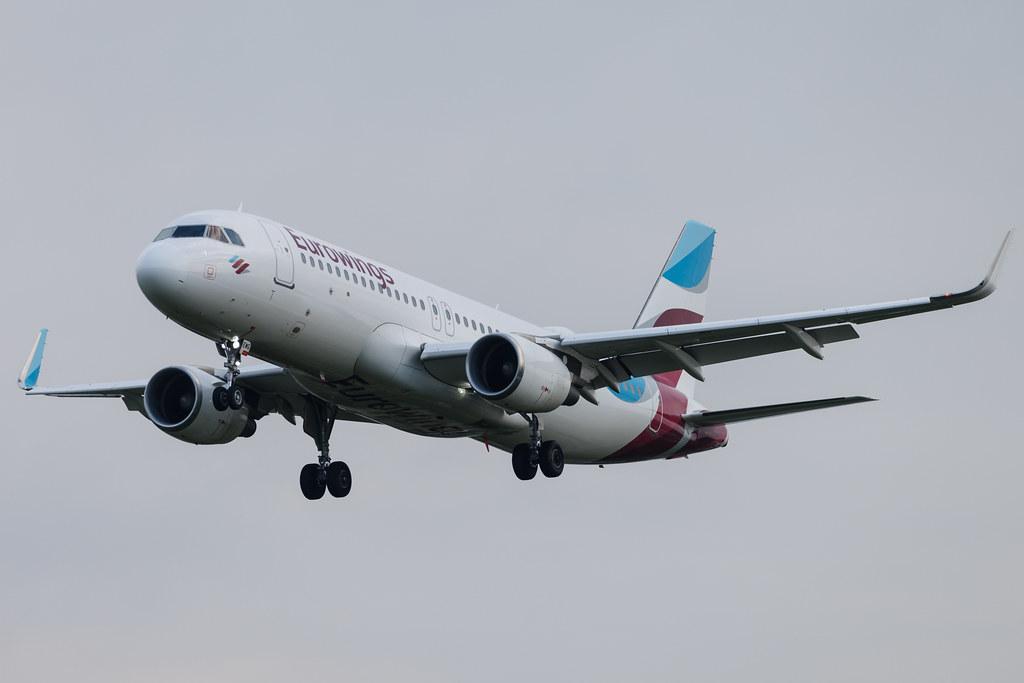 Hamburg Airport: Eurowings (EW / EWG) | Airbus A320-214 A320 | D-AEWG | MSN 7121