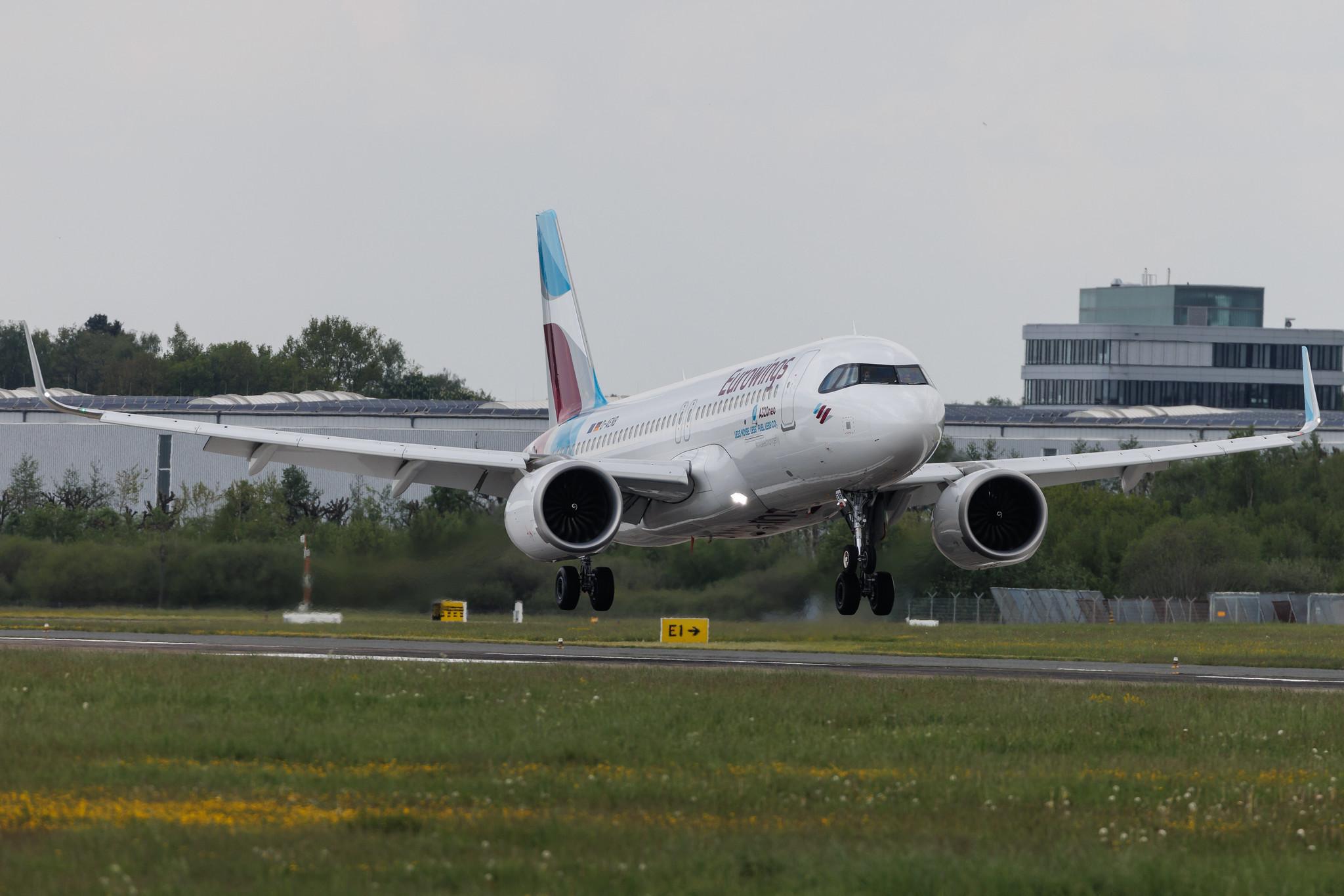 Hamburg Airport: Eurowings (EW / EWG) | Airbus A320-251N A20N | D-AENB | MSN 10798