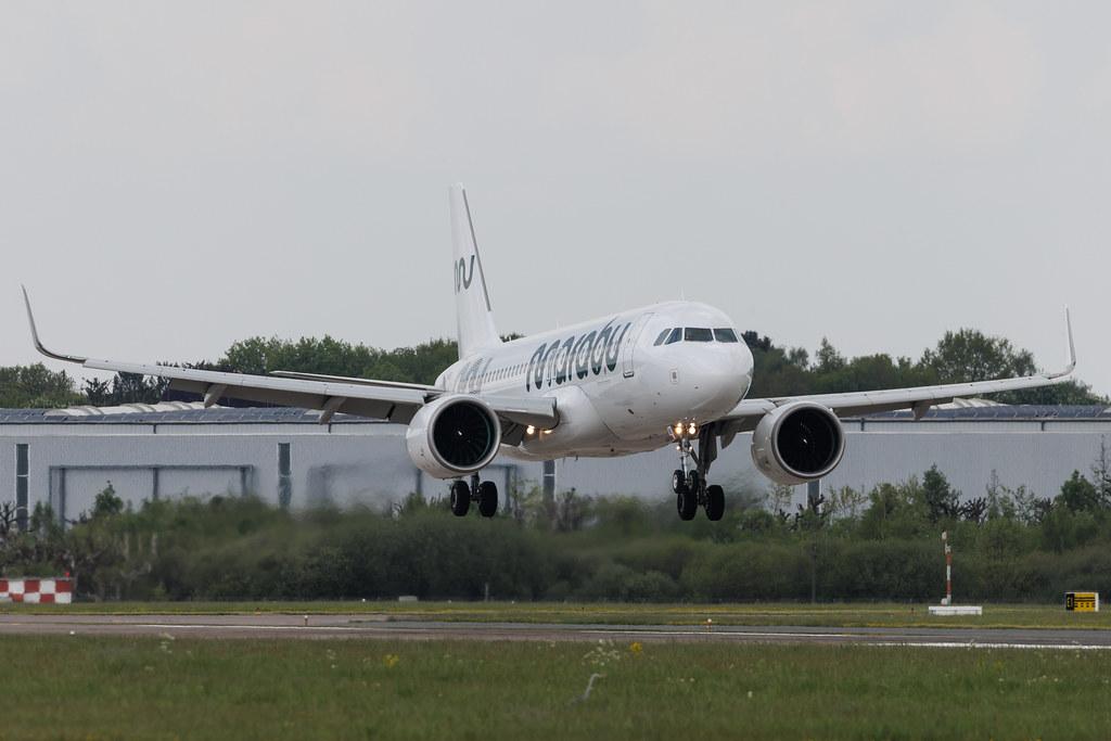 Hamburg Airport: Marabu (DI / MBU) | Airbus A320-271N A20N | ES-MBU | MSN 06799