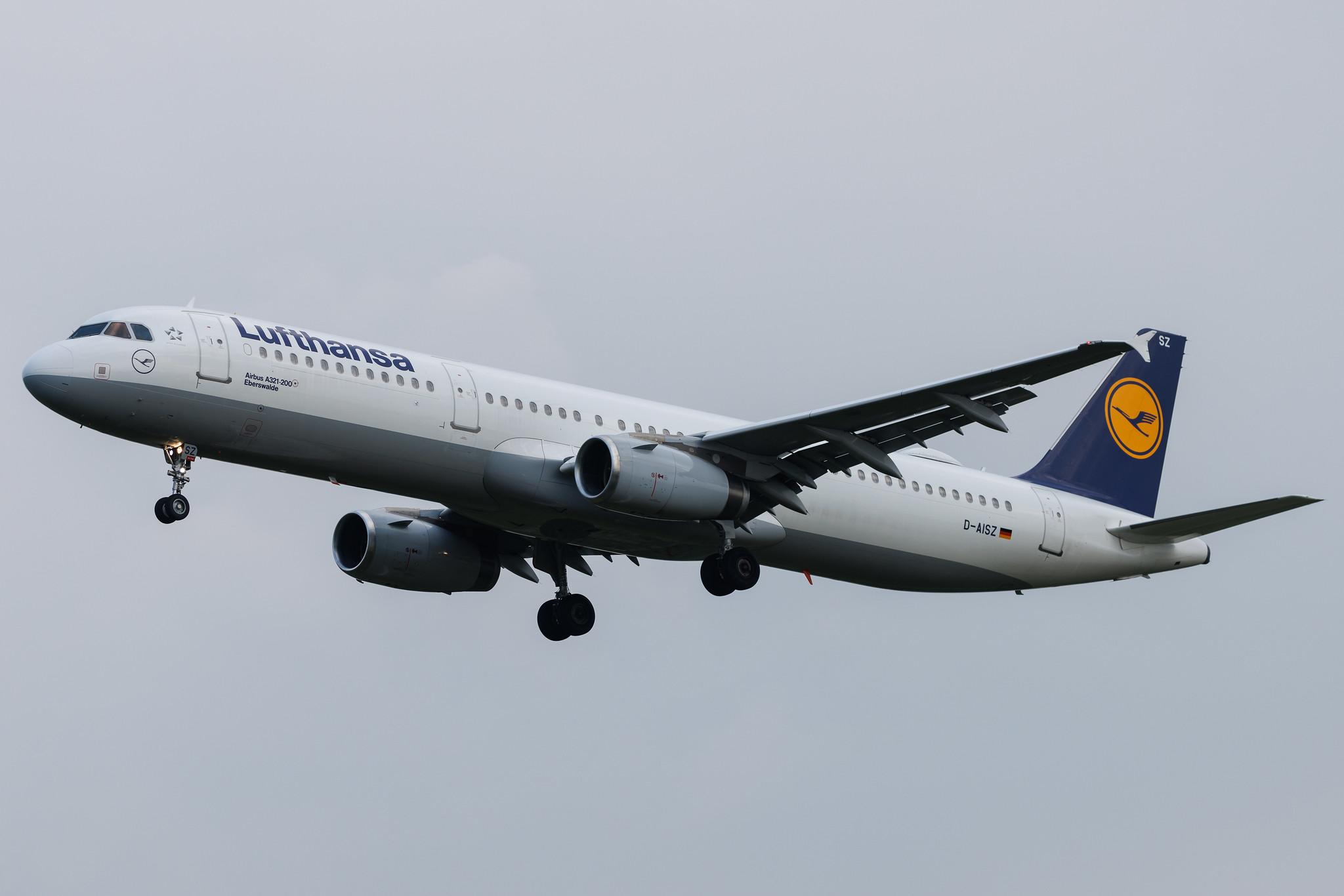 Hamburg Airport: Lufthansa (LH / DLH) | Airbus A321-231 A321 | D-AISZ | MSN 4085