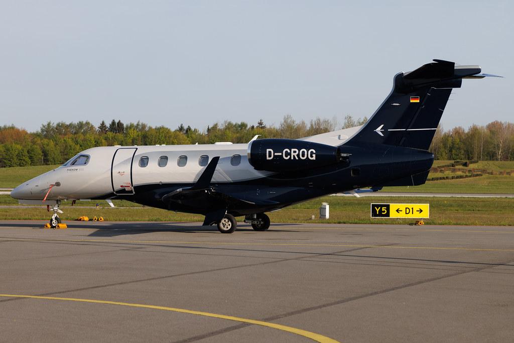 Hamburg Airport: Air Hamburg (/ AHO) | Embraer Phenom 300 E55P | D-CROG | MSN 50500511