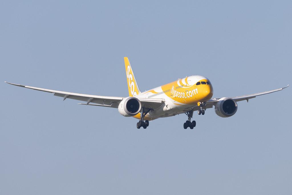 Flughafen Berlin Brandenburg: Scoot (TR / TGW) |  Boeing 787-8 Dreamliner B788 | 9V-OFJ | MSN 37126