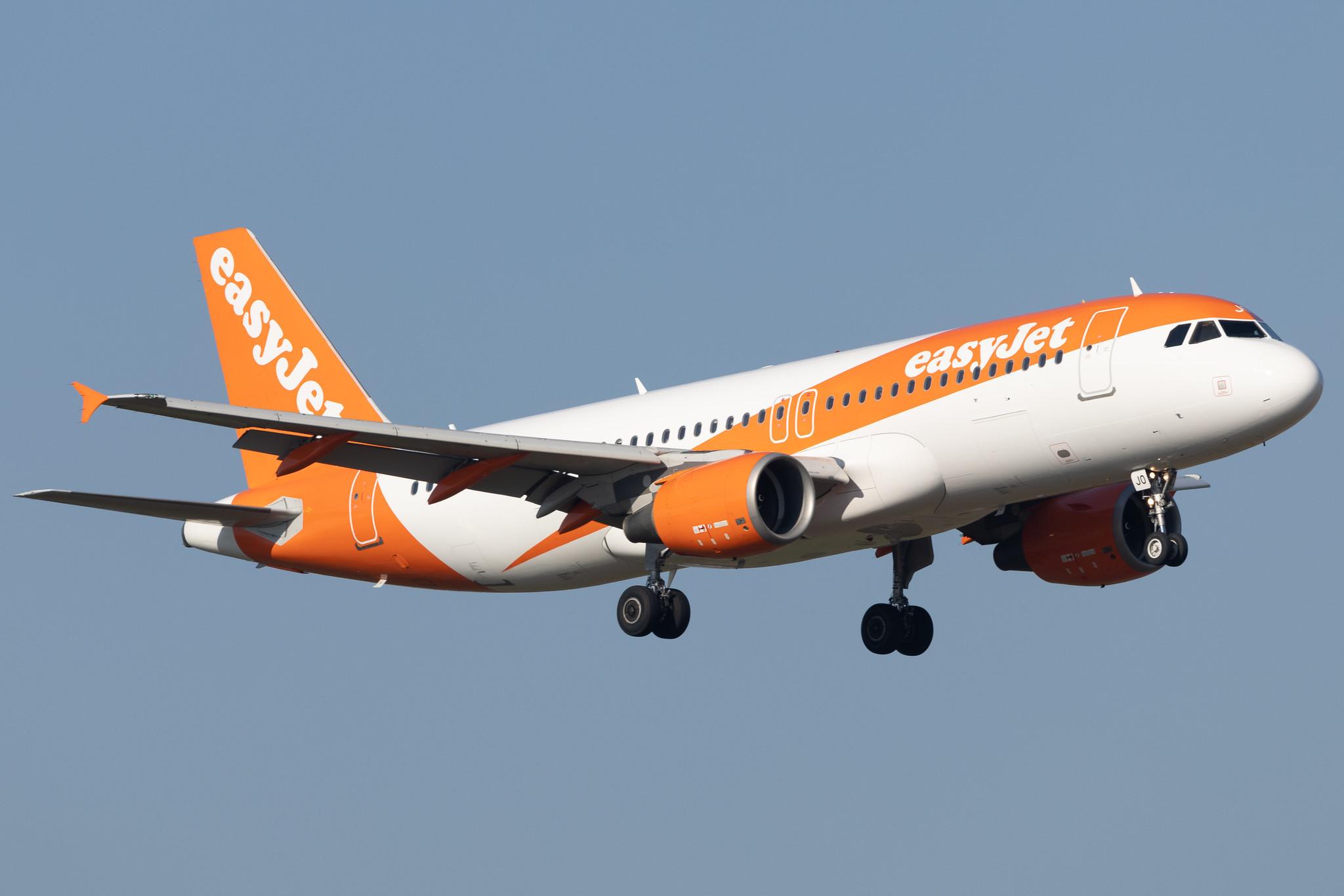 Flughafen Berlin Brandenburg: easyJet (U2 / EZY) | Operator: easyJet Europe | Airbus A320-214 A320 | OE-IJO | MSN 3922