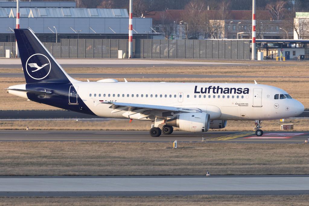 Flughafen Berlin Brandenburg: Lufthansa (LH / DLH) | Airbus A319-114 A319 | D-AILC | MSN 0616