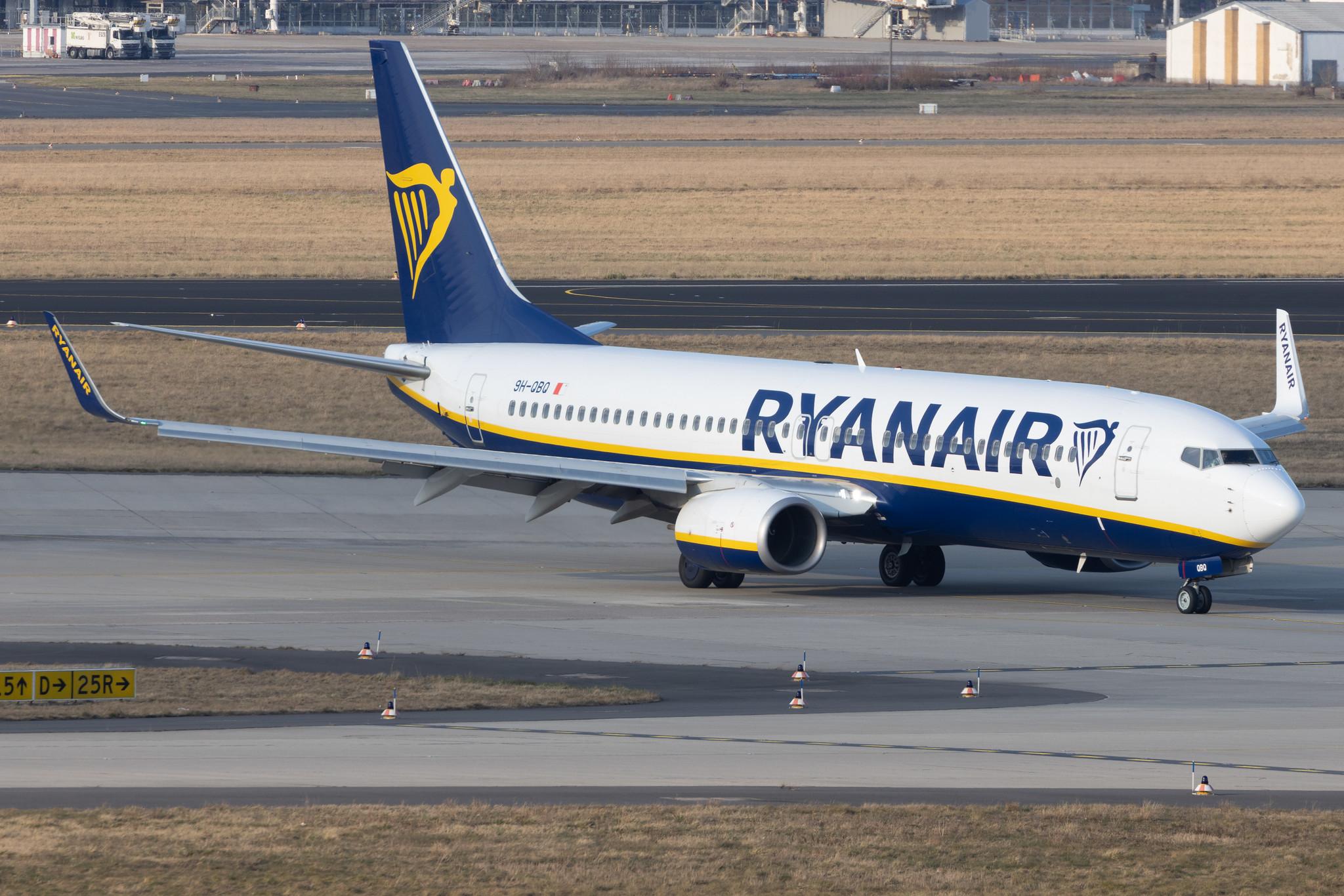 Flughafen Berlin Brandenburg: Ryanair (FR / RYR) | Operator: Malta Air | Boeing 737-8AS B738 | 9H-QBQ | MSN 44713