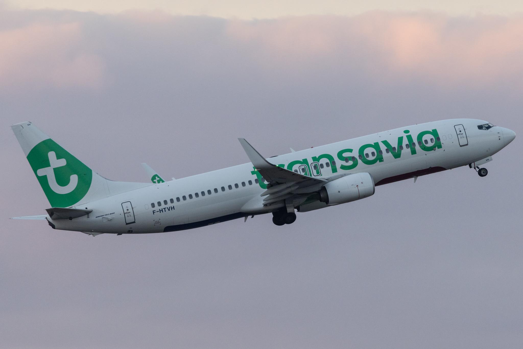 Flughafen Berlin Brandenburg: Transavia (HV / TRA) | Operator: Transavia France | Boeing 737-8K2 B738 | F-HTVH | MSN 62163