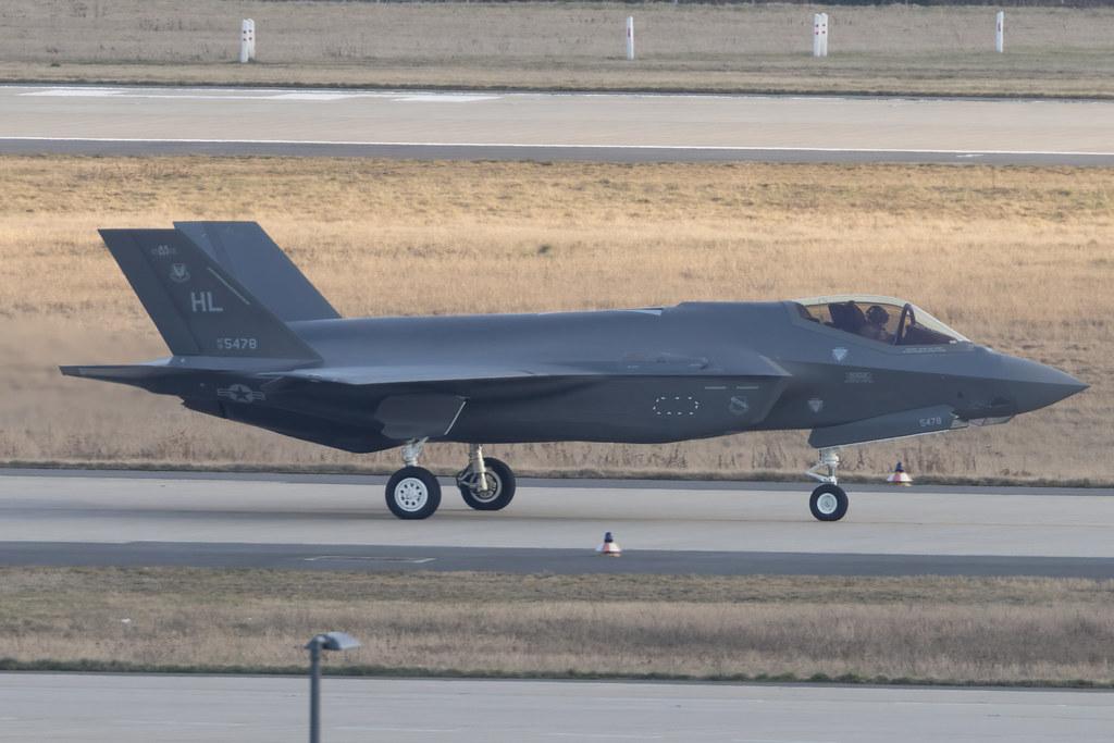 Flughafen Berlin Brandenburg: United States Air Force (USAF) | Lockheed Martin F-35A Lightning II F35 | 19-5478 | MSN AF-306