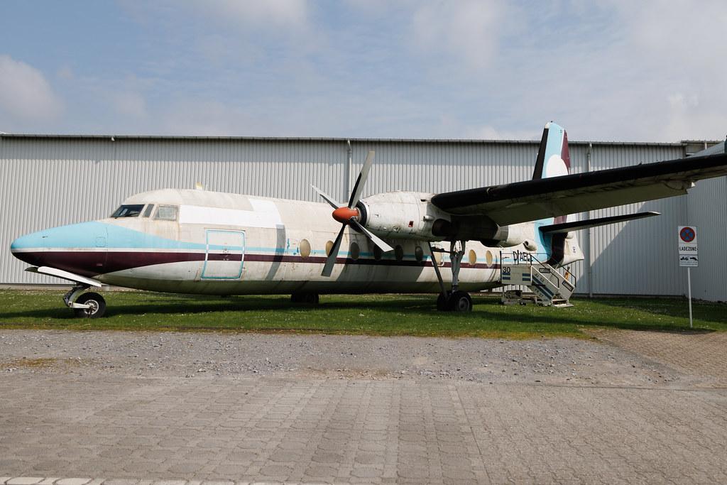 Verkehrslandeplatz Mönchengladbach: WDL Aviation (WH / WDL) | Fokker F27-200 Friendship F27 | D-AELL | MSN 10414
