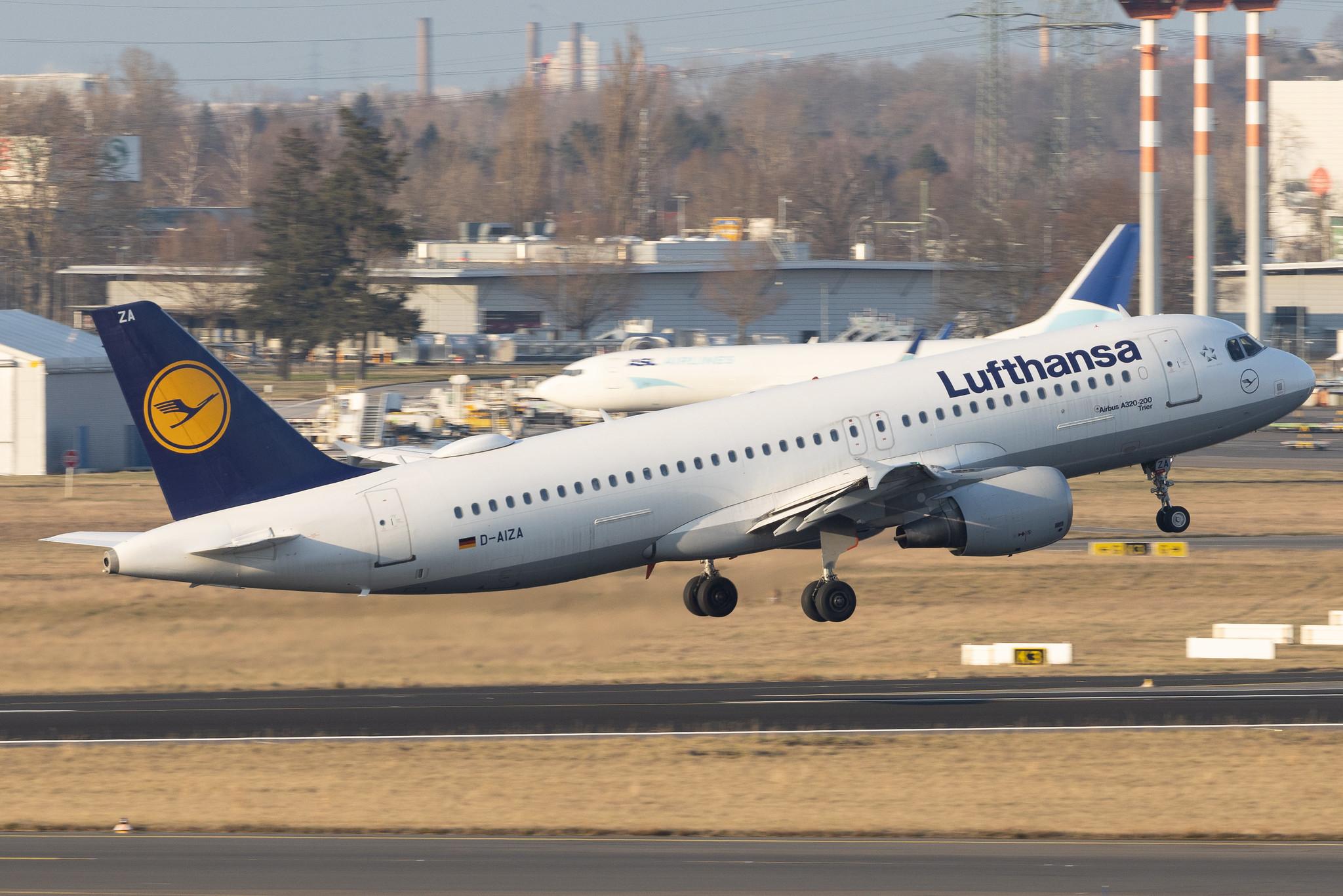 Flughafen Berlin Brandenburg: Lufthansa (LH / DLH) | Airbus A320-214 A320 | D-AIZA | MSN 4097